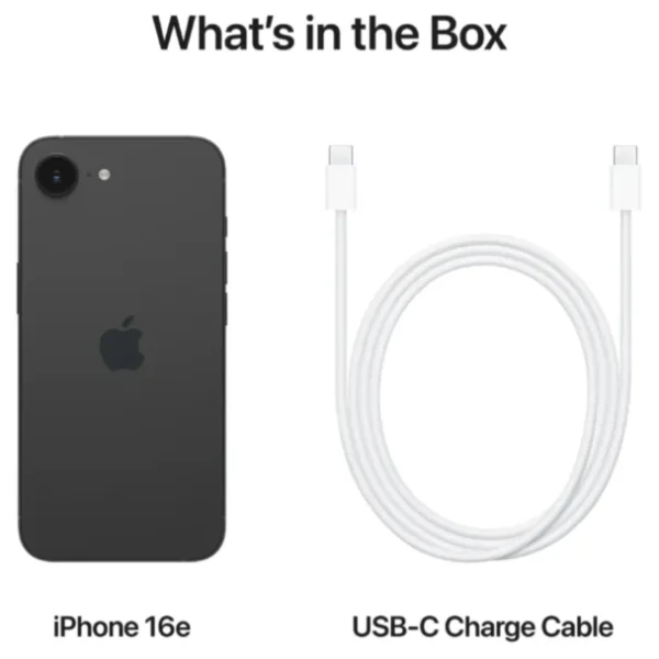 iPhone 16e 512GB Black